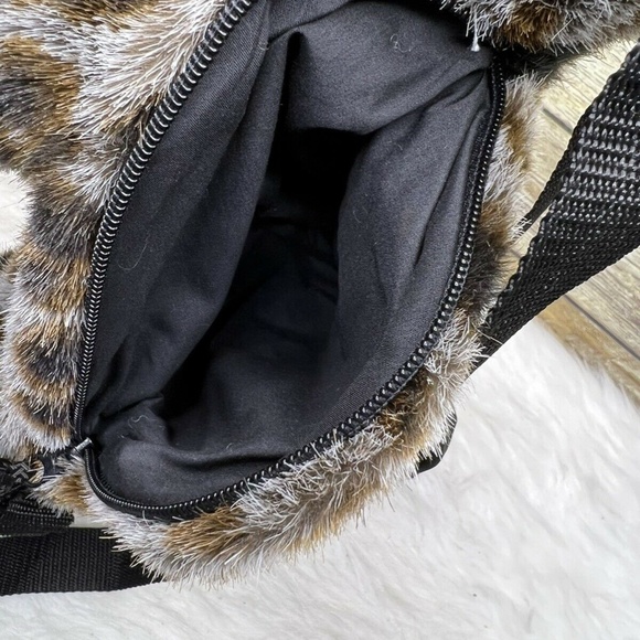 Mango Teddy Bear Co Snow Leopard Plush Cat Backpack 16" RARE - Picture 9 of 12